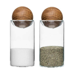 Glass Salt  & Pepper Shakers
