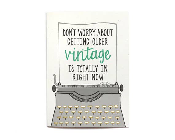 Hennel Paper Co. - Vintage Birthday Card