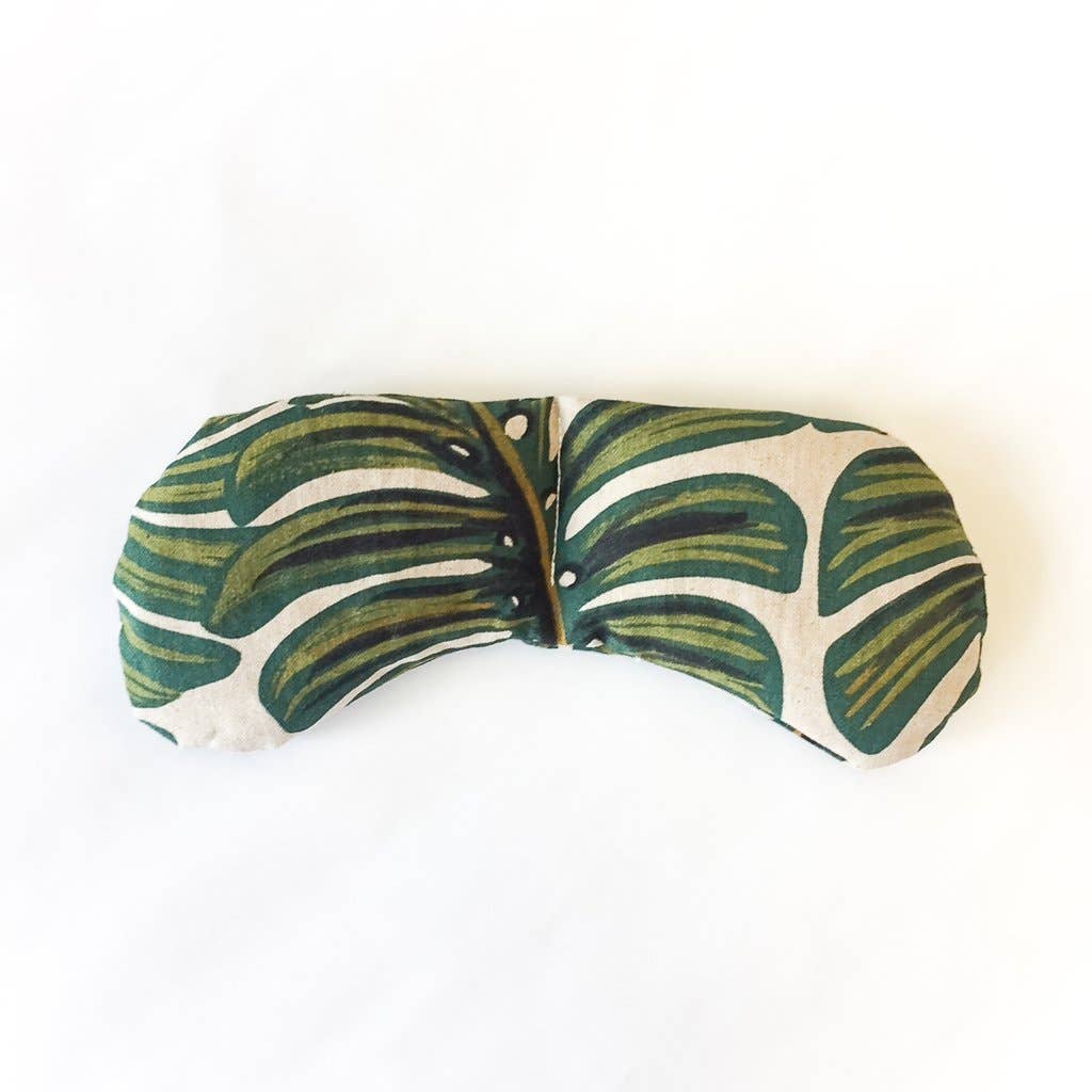 Eye Mask Therapy Pack - Tropical Monstera Print