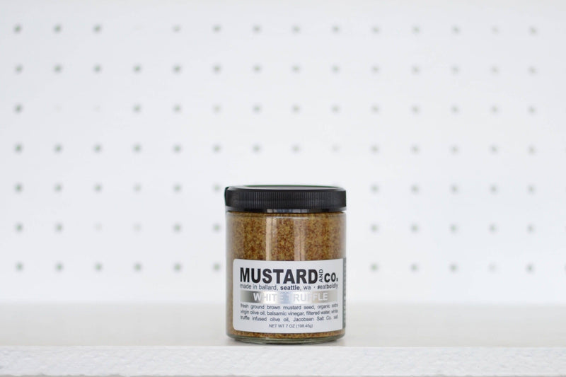 Mustard and Co. - 7 oz White Truffle Mustard