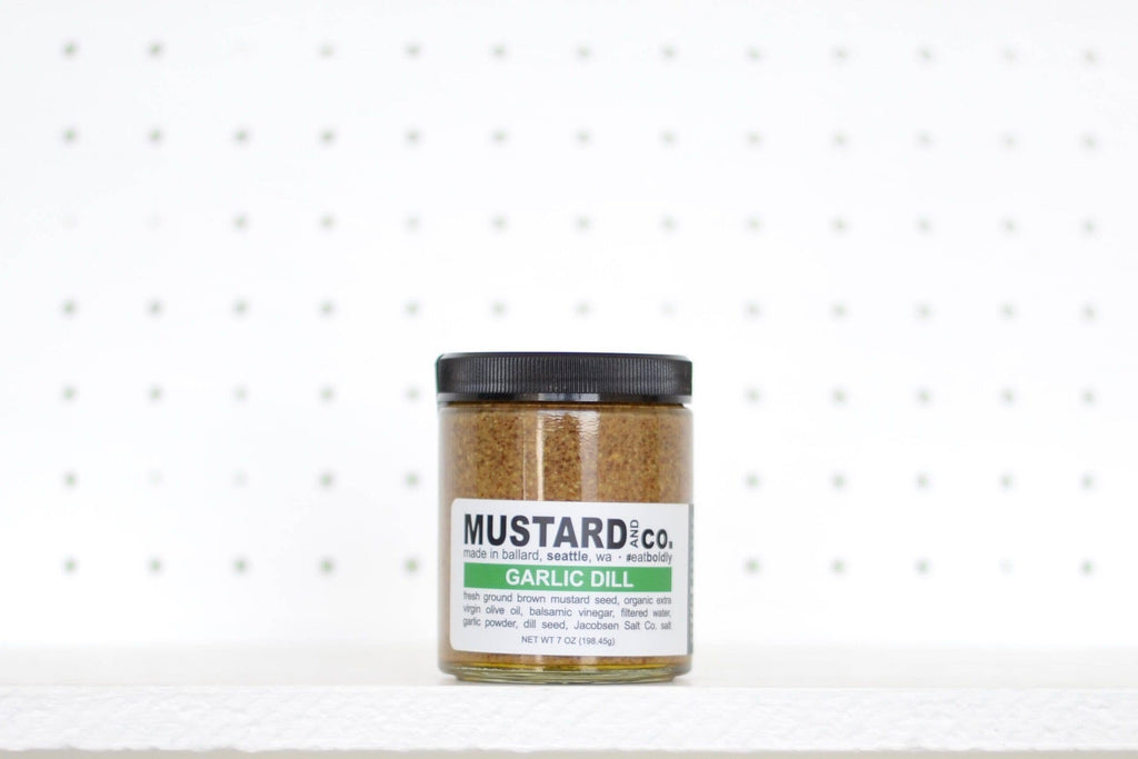 Mustard and Co. - 7 oz Garlic Dill Mustard