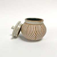 J. Editions Ceramic Jar With Lid - Description Coming!