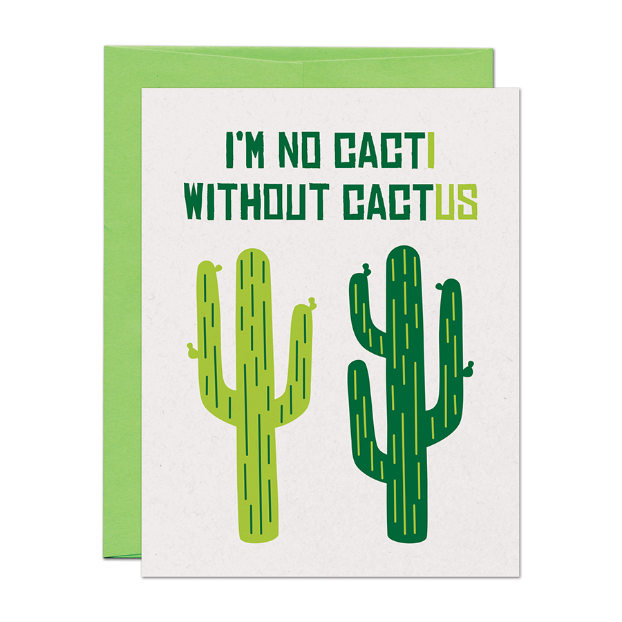 Warren Tales - Cactus Love Card