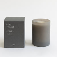 dilo - Shades Collection: Tobacco + Cedar