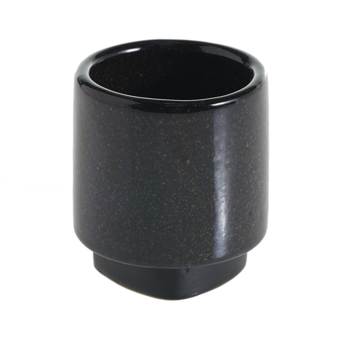 Cylinder Planter - Black Small